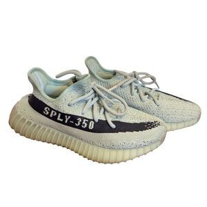 Yeezy Kids Sneakers - Light Blue and Black